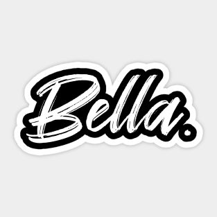 Name Bella Sticker